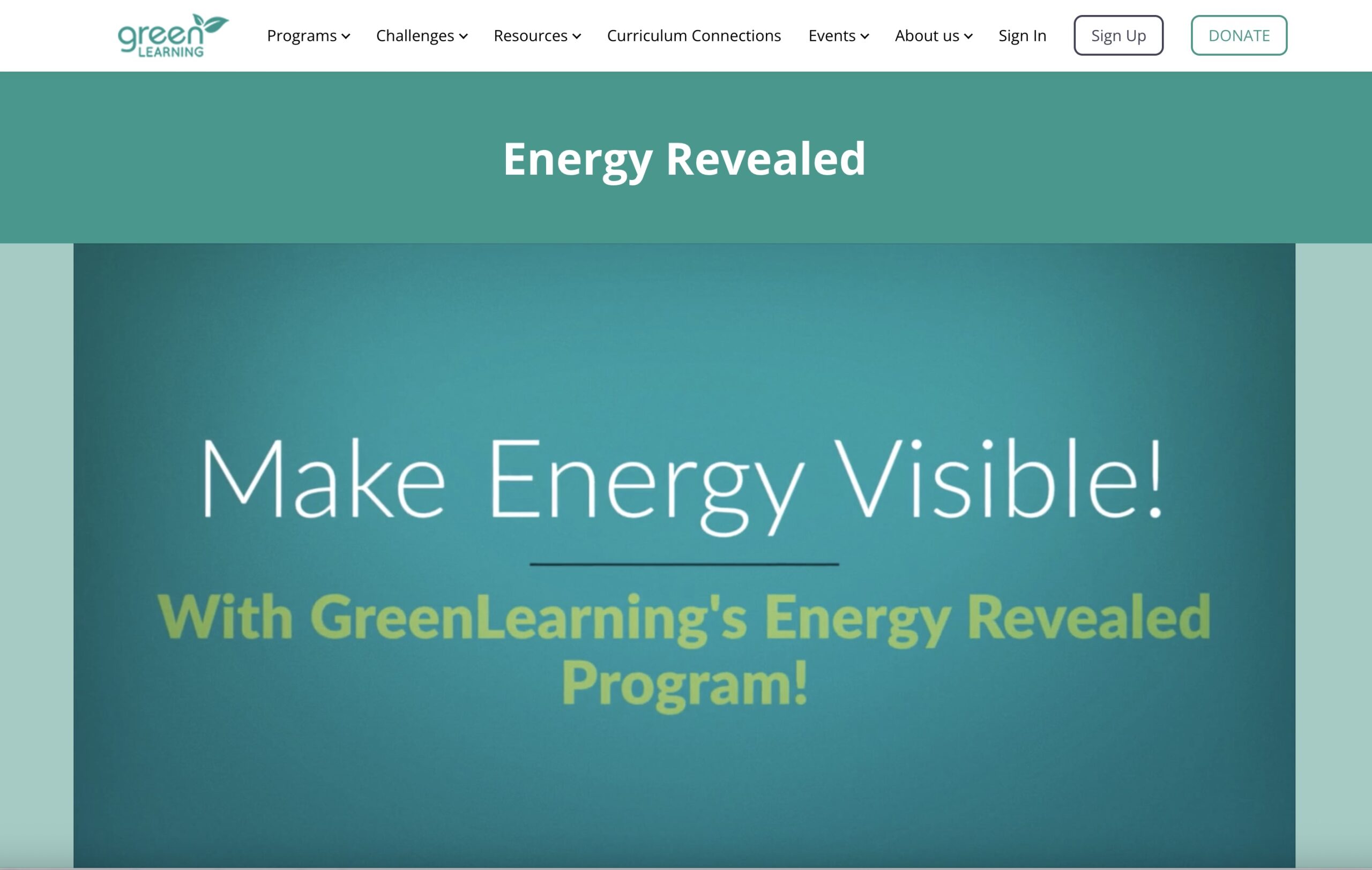 Greenlearning website
